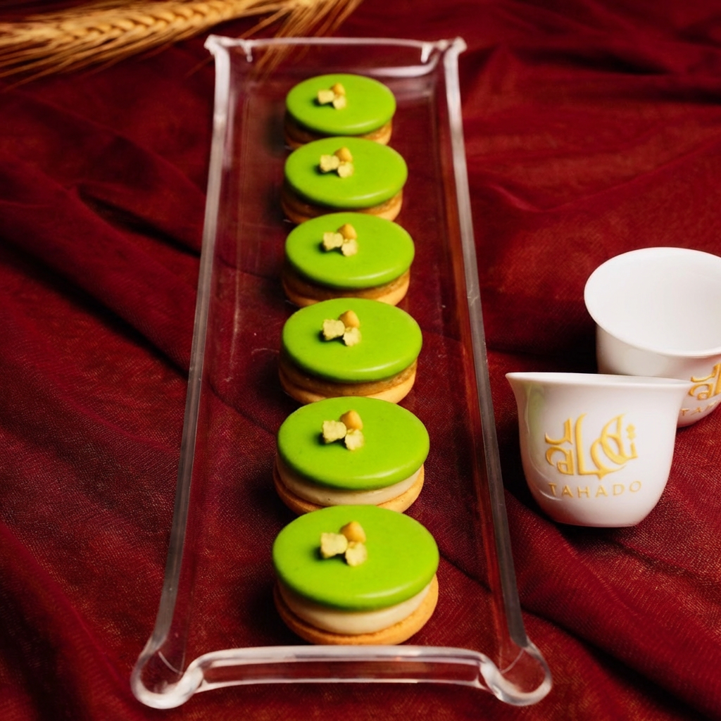 Pistachio Raspberry Sablé (5 Pieces)